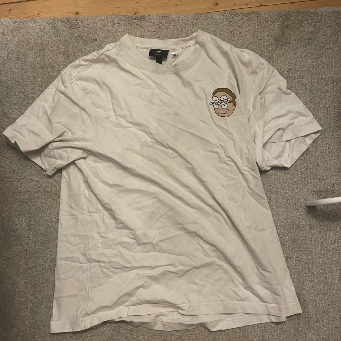 Vit rick & morty t-shirt!