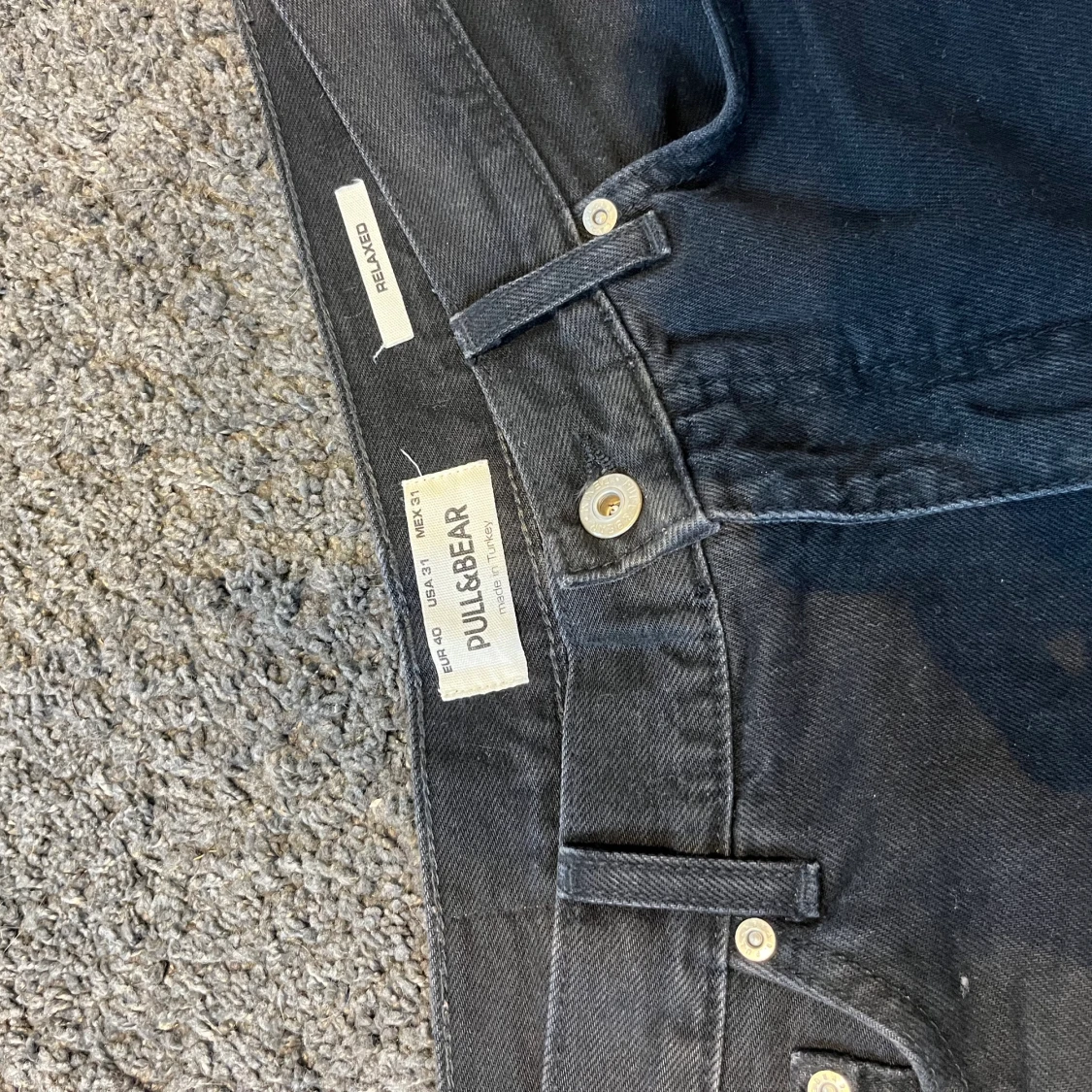 Pull & bear svarta jeans - 91