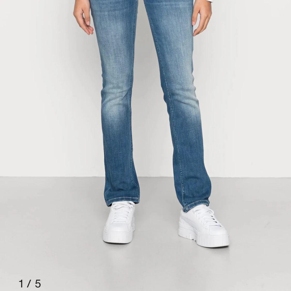 Lågmidjade jeans