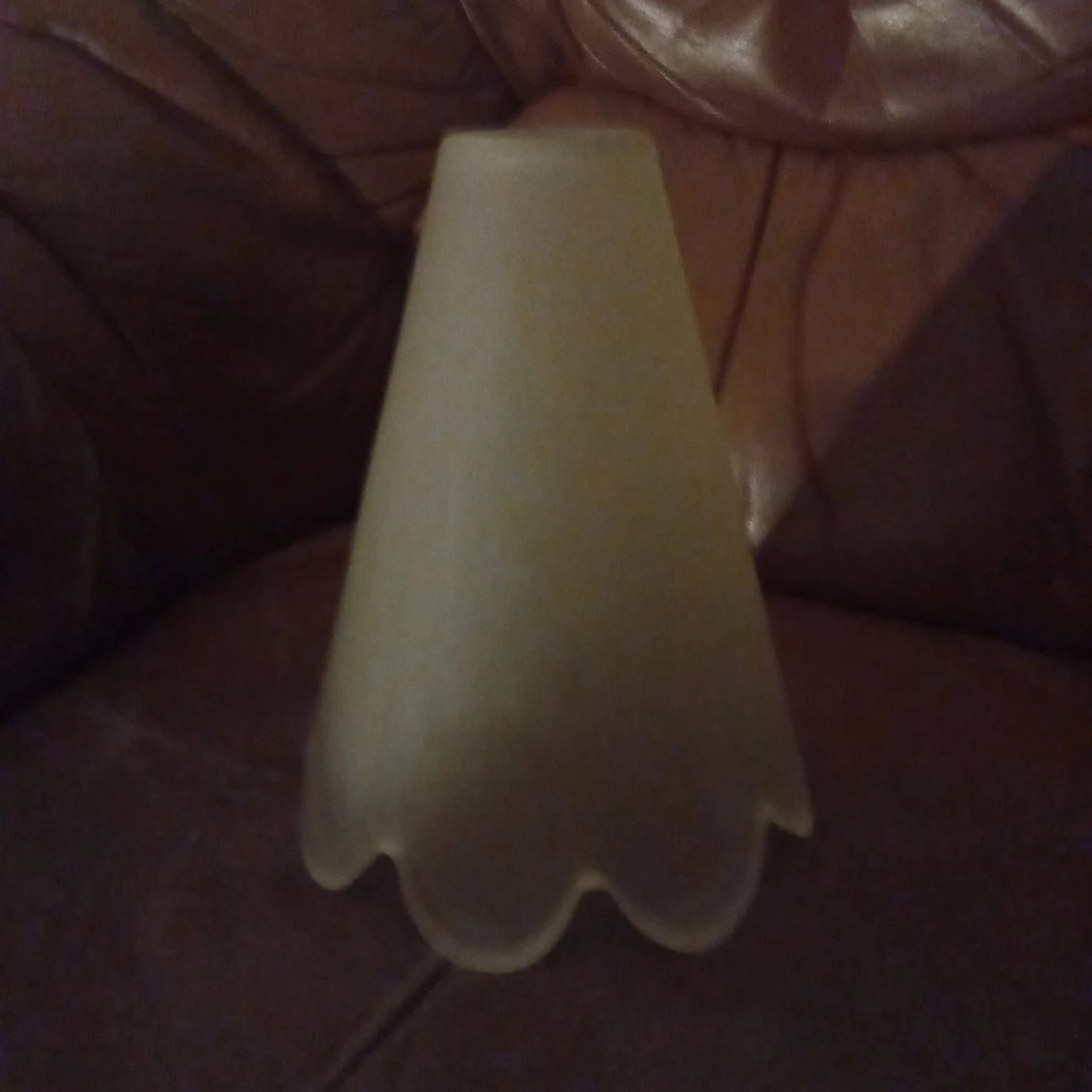 Fönster lampor skärmar i Glas,21 cm stora . - 91