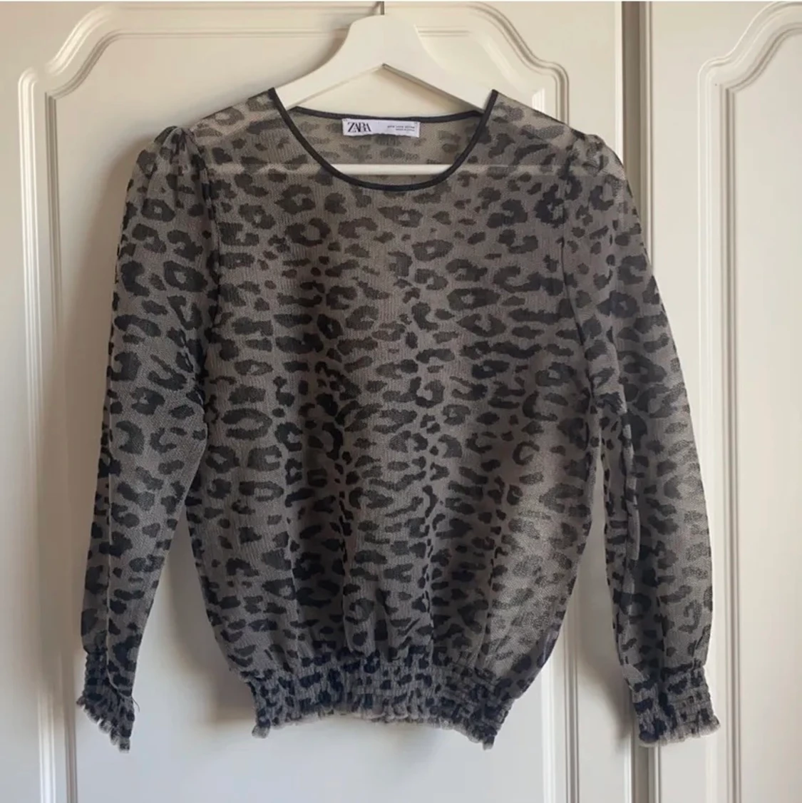 Leopard topp Zara