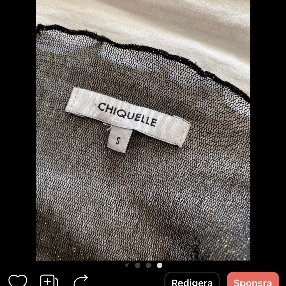 Genomskinlig topp - 91