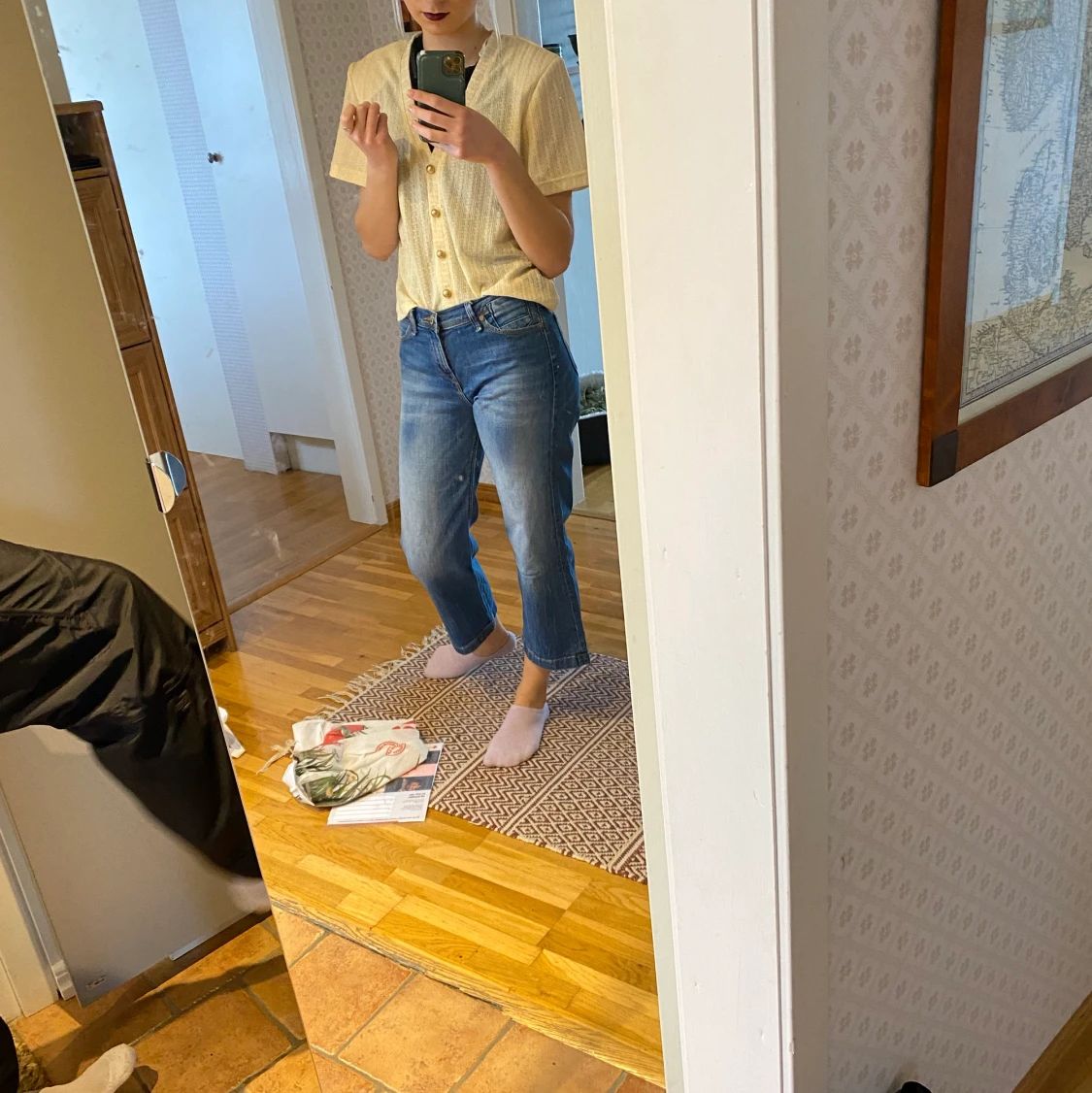 Lågmidjade bootcuts - 91