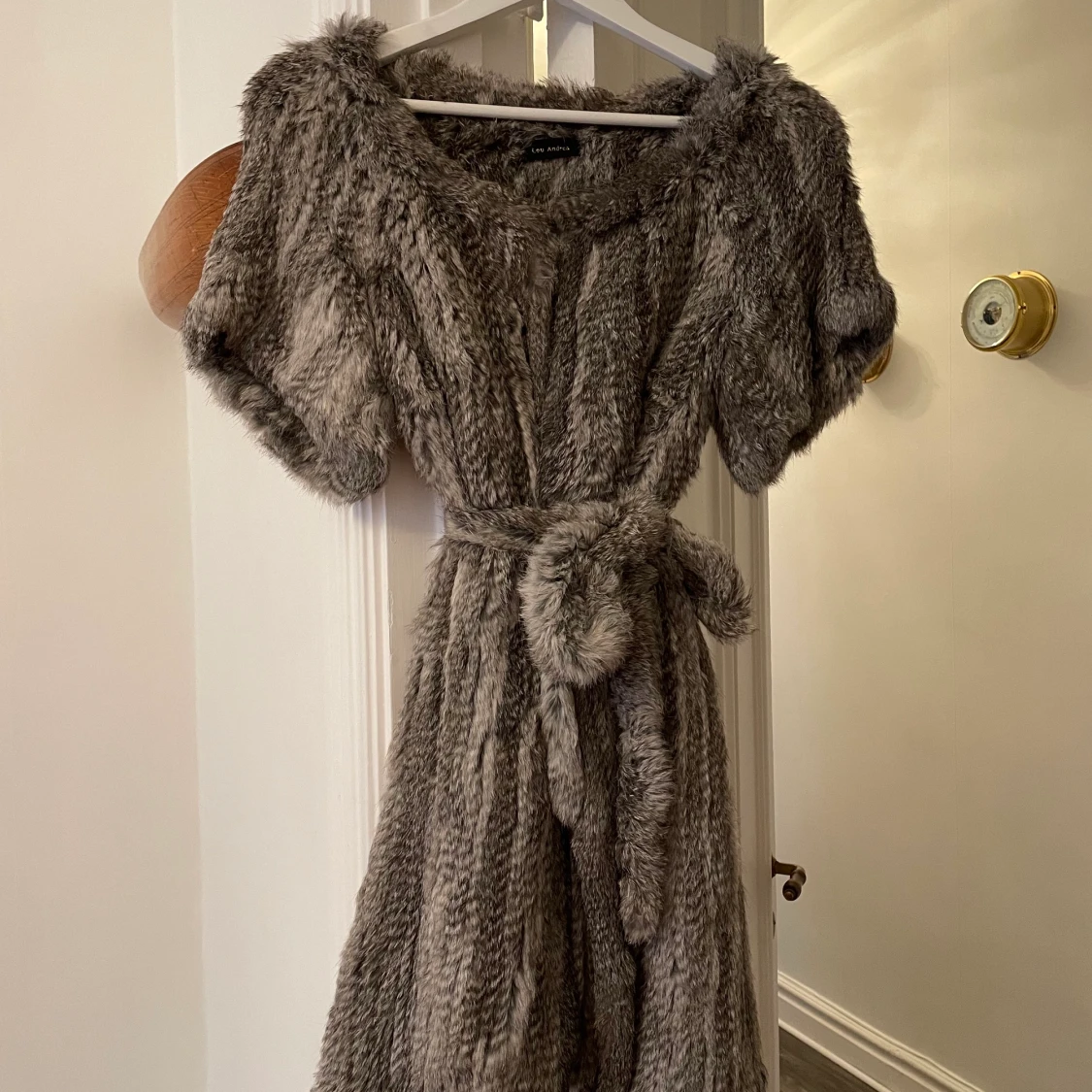 Pälsklänning/kofta