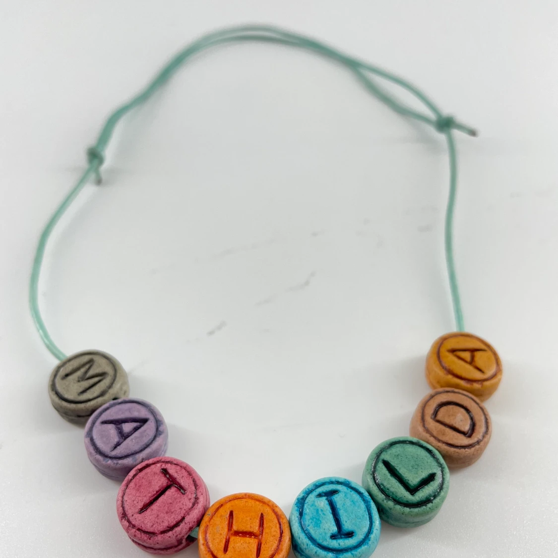 Letter necklace