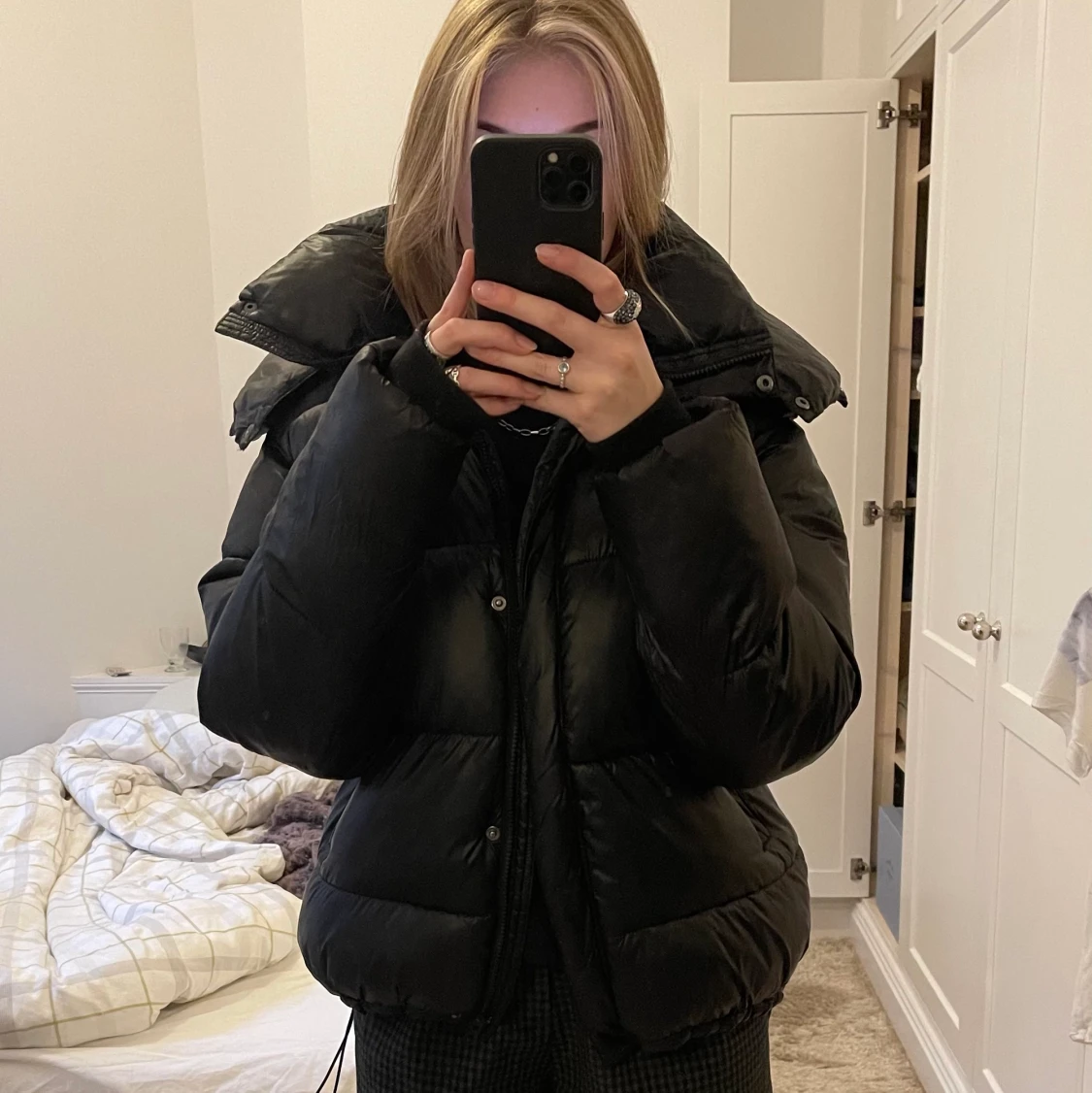 Svart jacka Bik bok  - 90