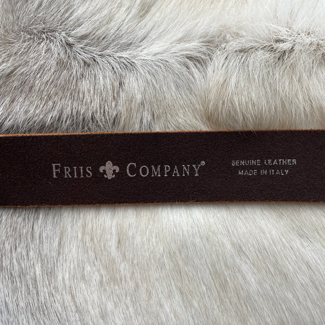 Läderbälte målade detaljer  - 91