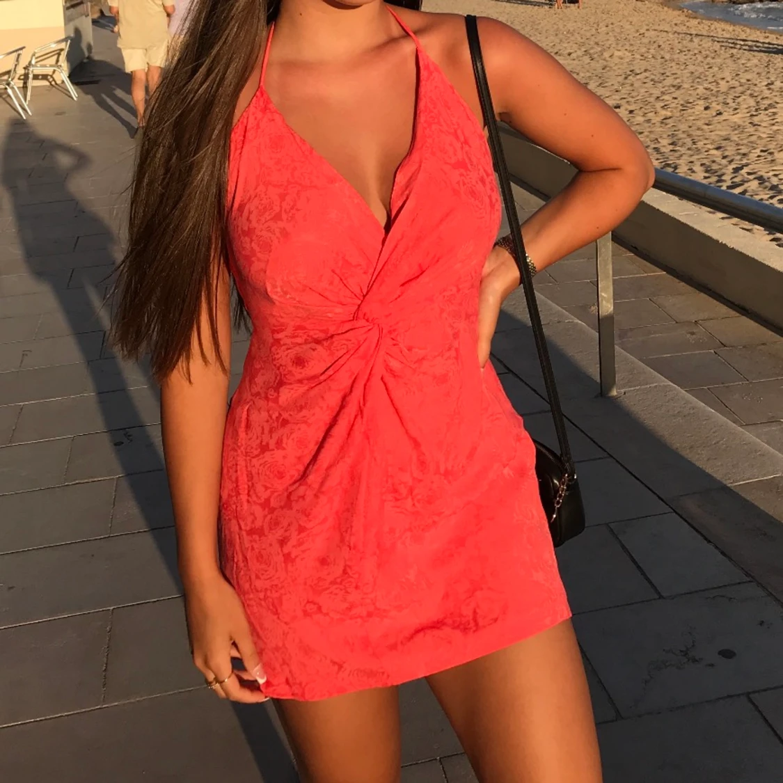 Zara rosa klänning  - 90