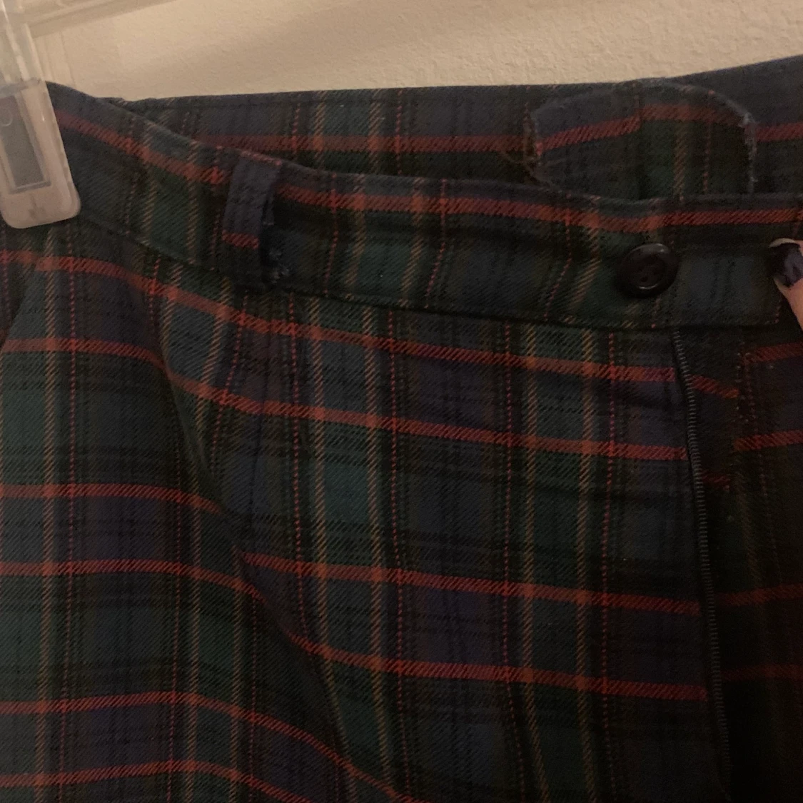 Rutiga kostymbyxor - 90