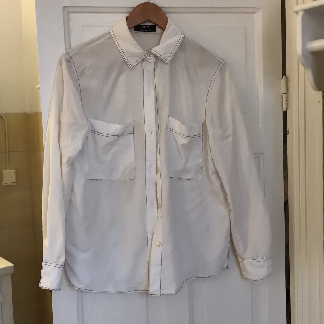 Vit skjorta Bershka S - 90