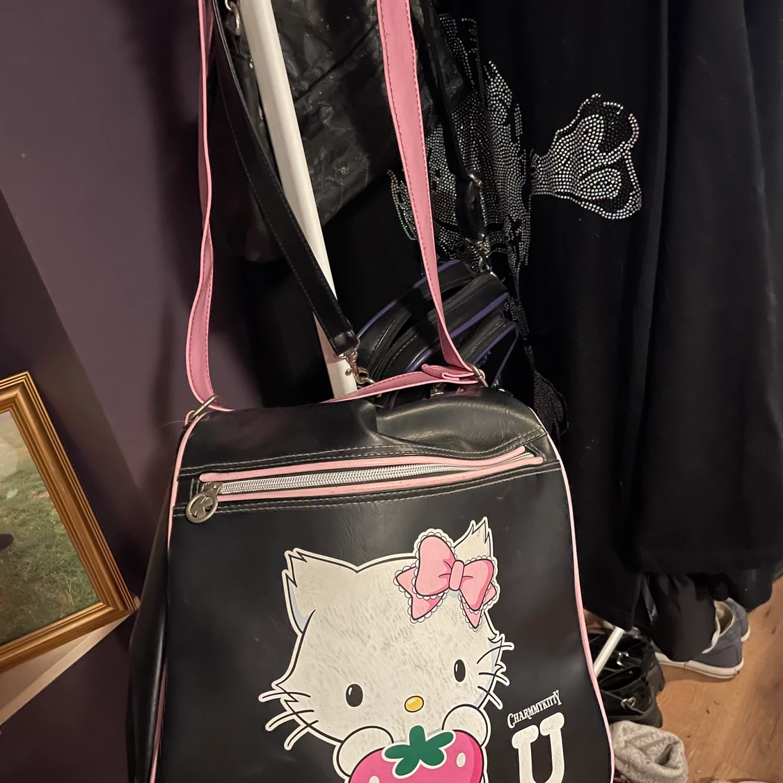 CUTE hello kitty väska!!