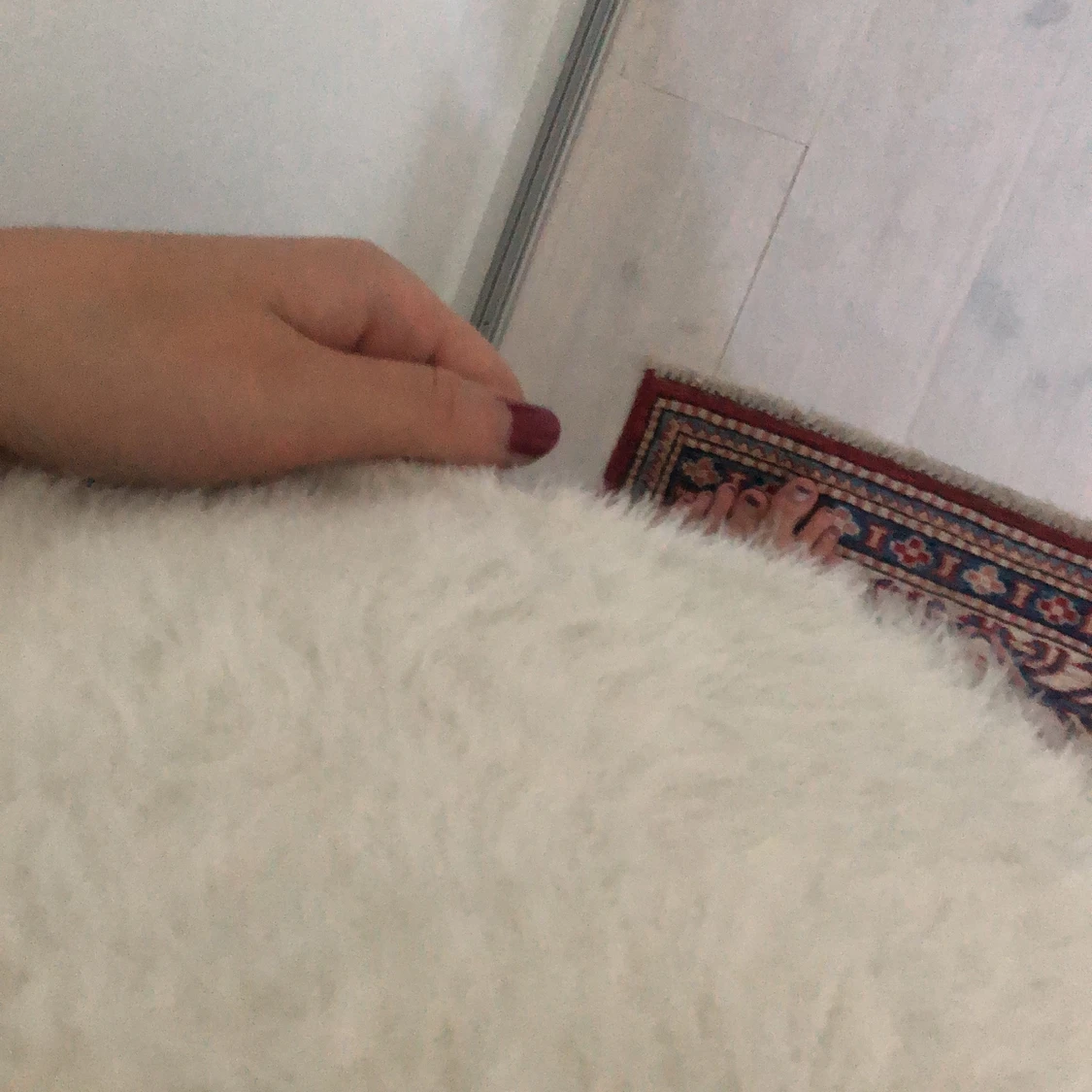 Super fin fluff tröja i 3 kvarts arm  - 91