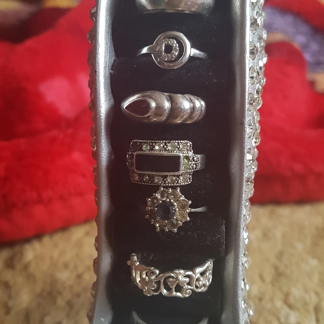 Äkta silver ring  - 91