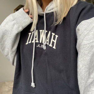 Brandy Melville Hoodie - Hoodie köpt från Brandy Melville, använd ett fåtal gånger så jättefint skick. Jag har storlek M och den är oversize, så kan passa även större storlekar. 