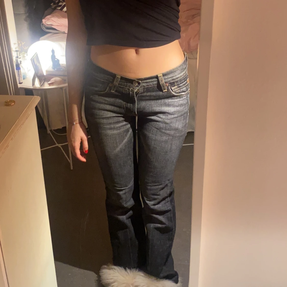 Low waisted jeans - 90