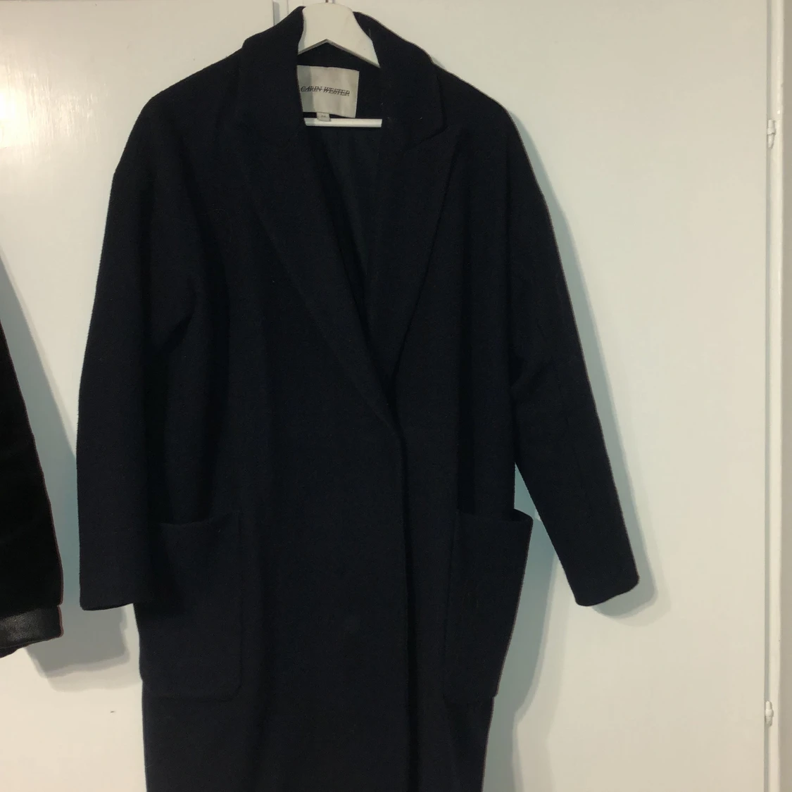 Mörkblå kappa CARIN WESTER stl 36 - 90