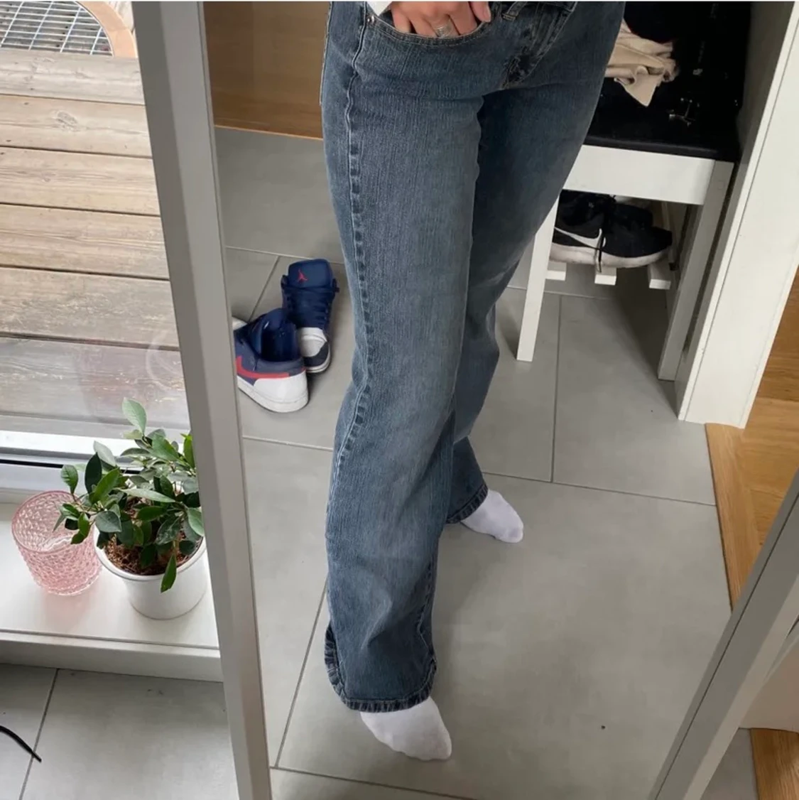 Lågmidjade jeans - 91