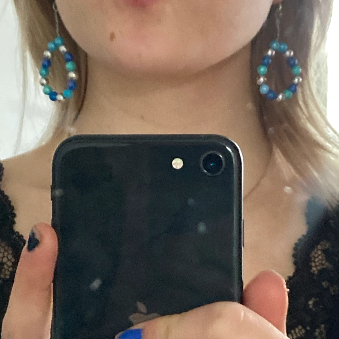 Blåa örhängen  - 91