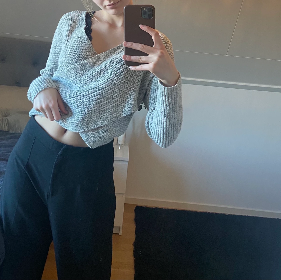 Stickad tröja  - 90