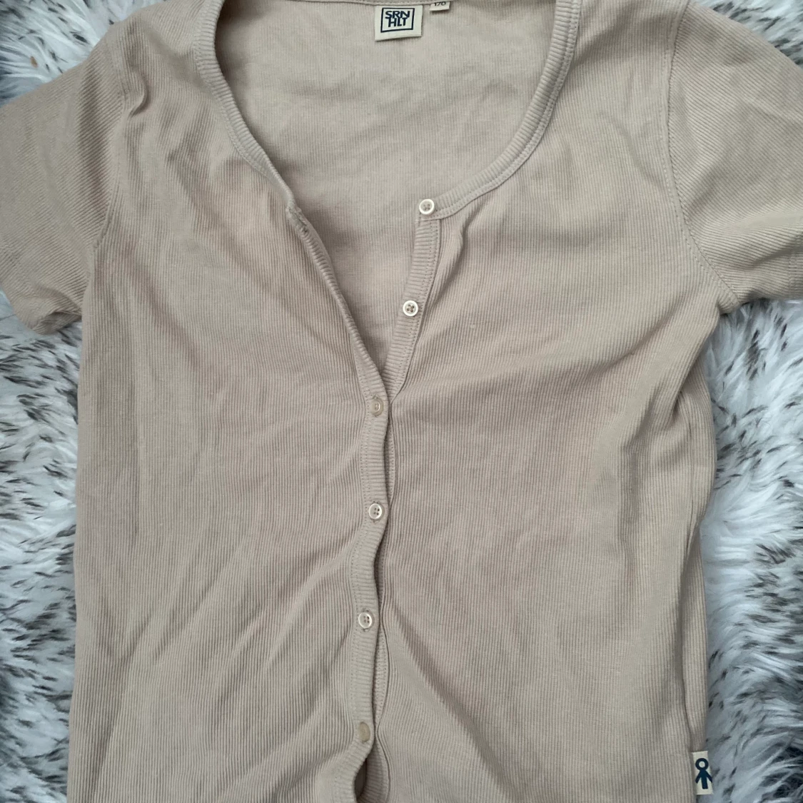 Beige topp  - 90