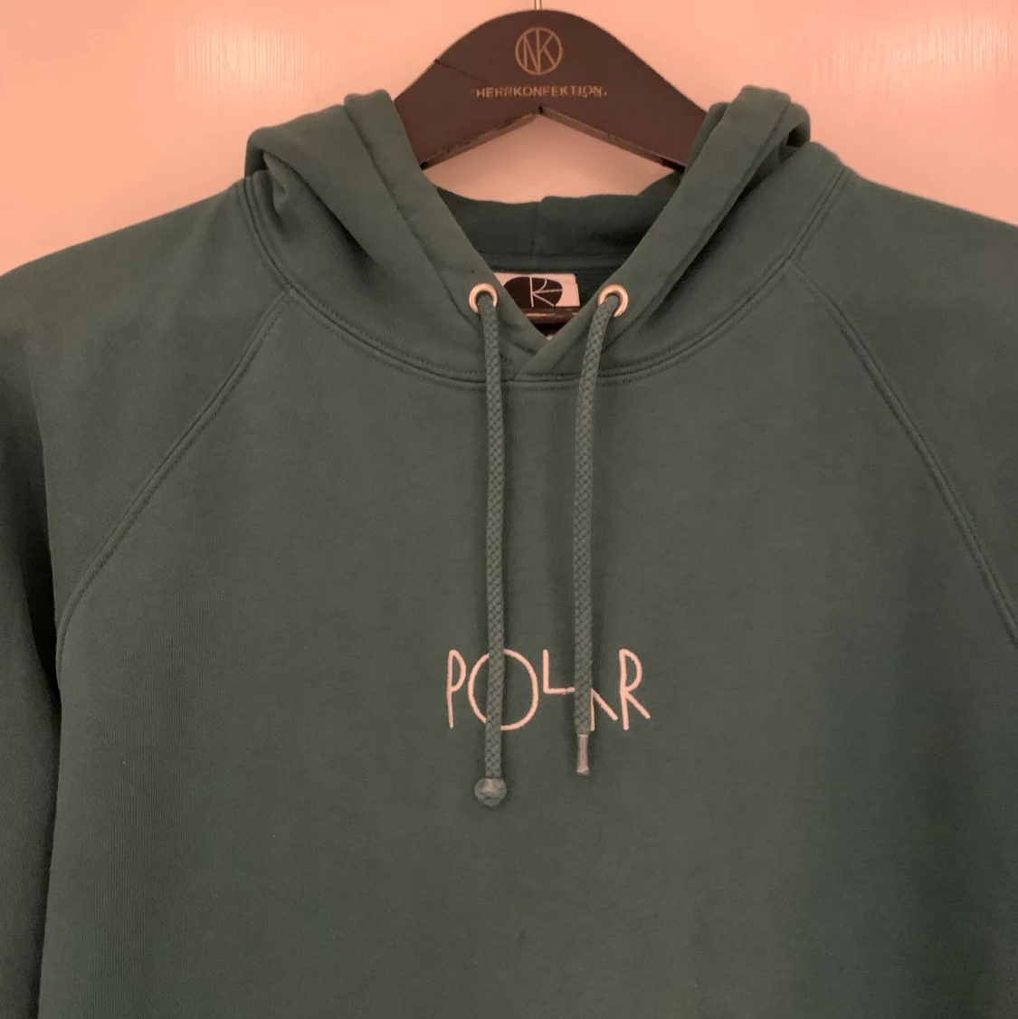 Mörkgrön Polar Hoodie - 91
