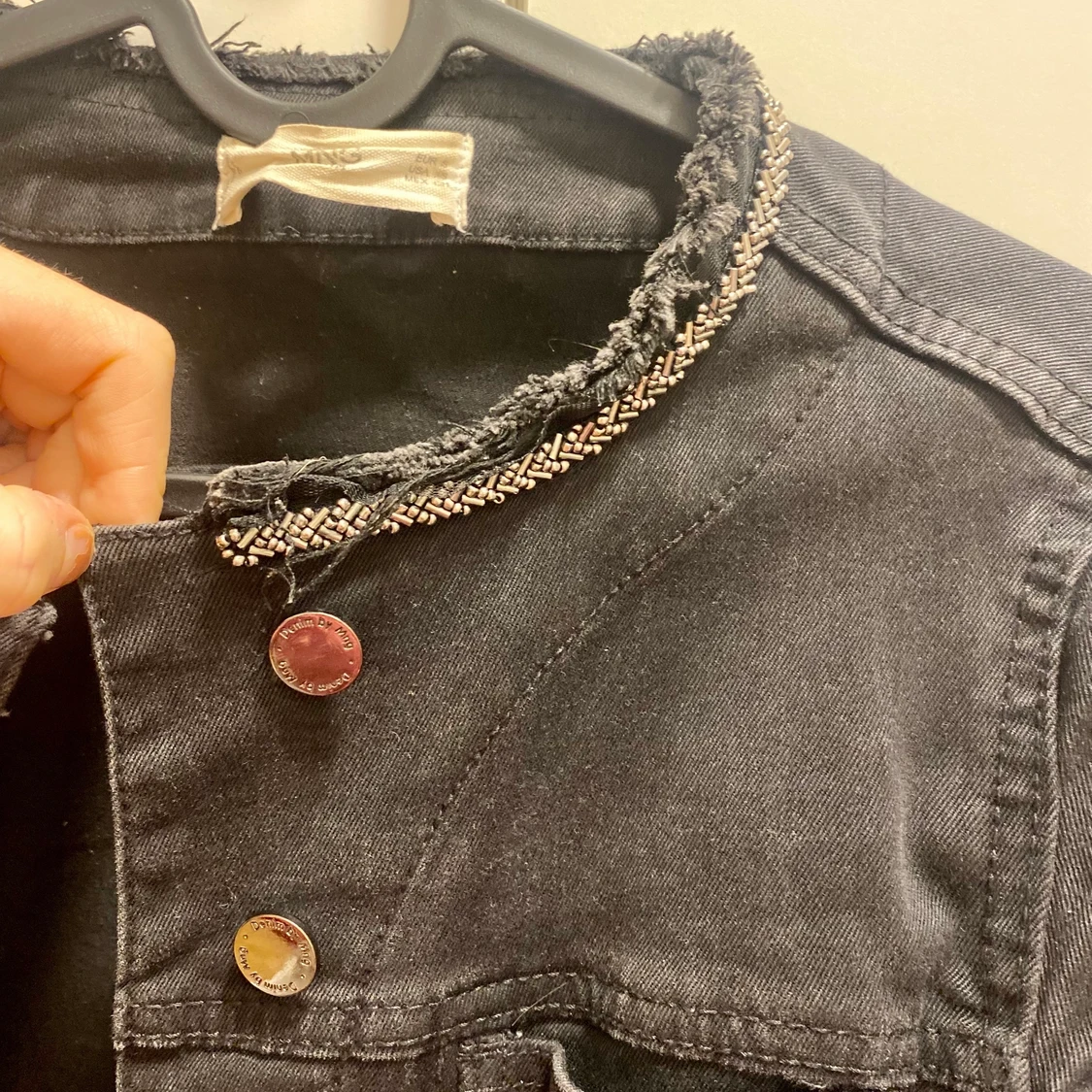 Svart jeansjacka - 91