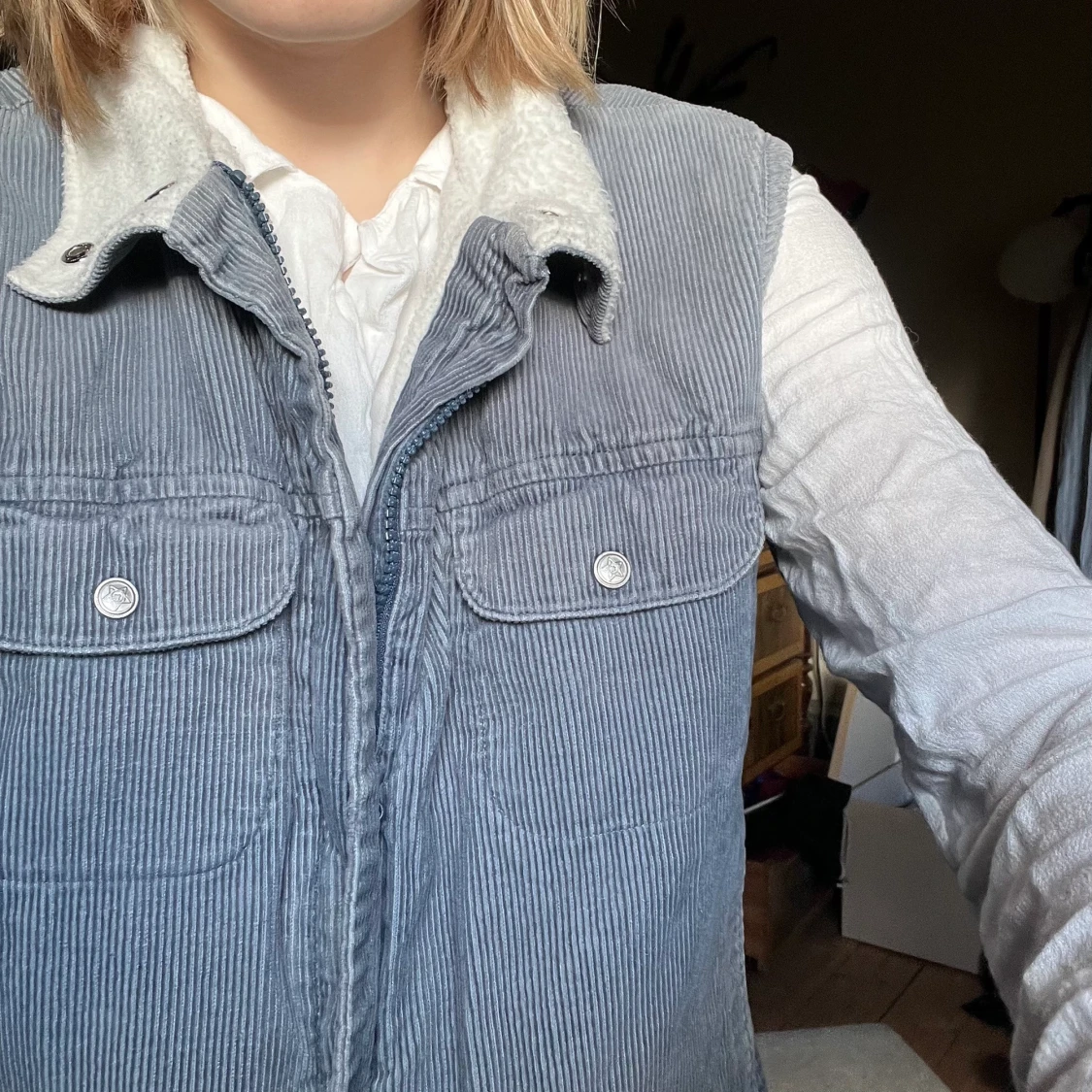 Väst manchestertyg - 90