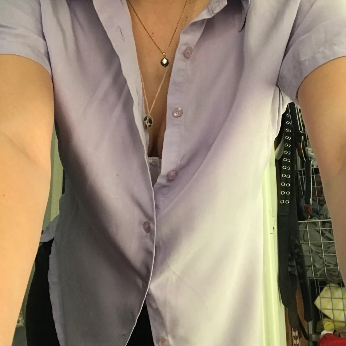 Jättesöt kortärmad skjorta! - 90