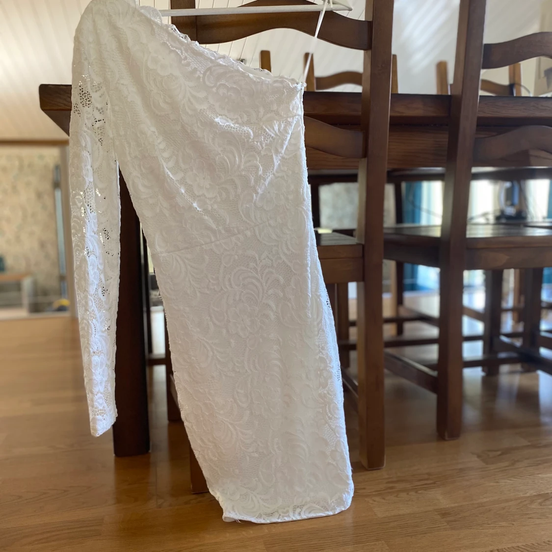 Vit studentklänning 🤍