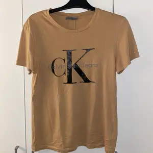Calvin Klein t-shirt som jag köpte från Plick. Den är L men känns mer som en M. Köparen står för frakten.
