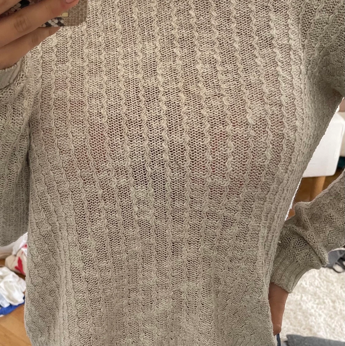Stickad tröja  - 90