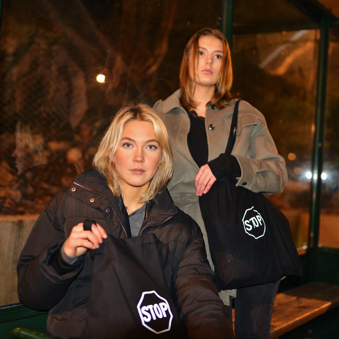 Coola tygpåsar med reflex - 91