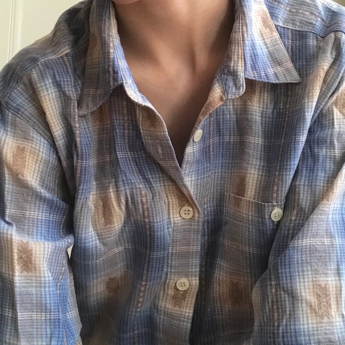 Vintage flanellskjorta 