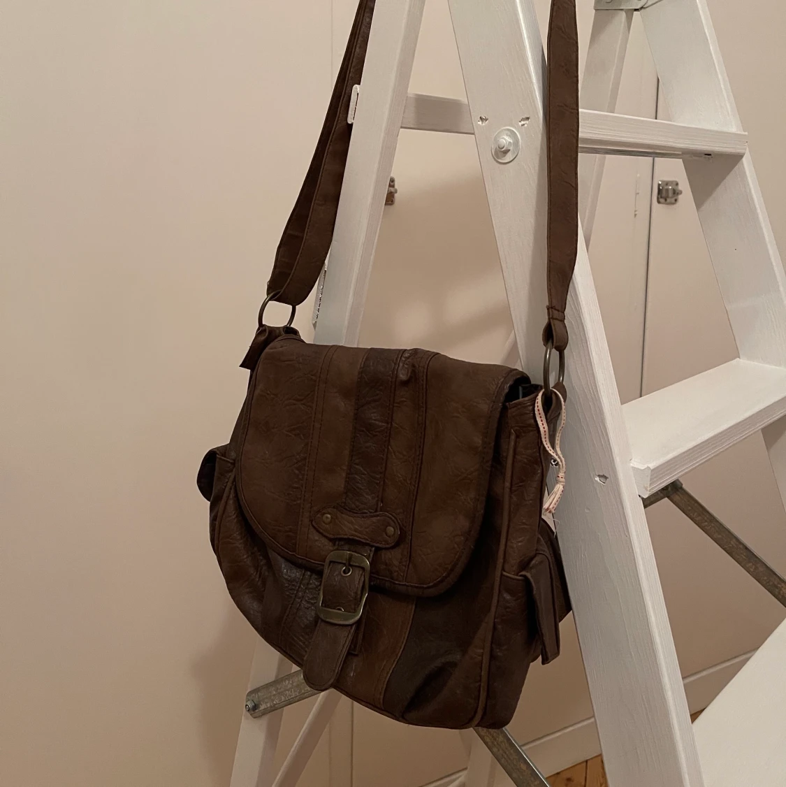 Brun handväska/axelremsväska  - 90