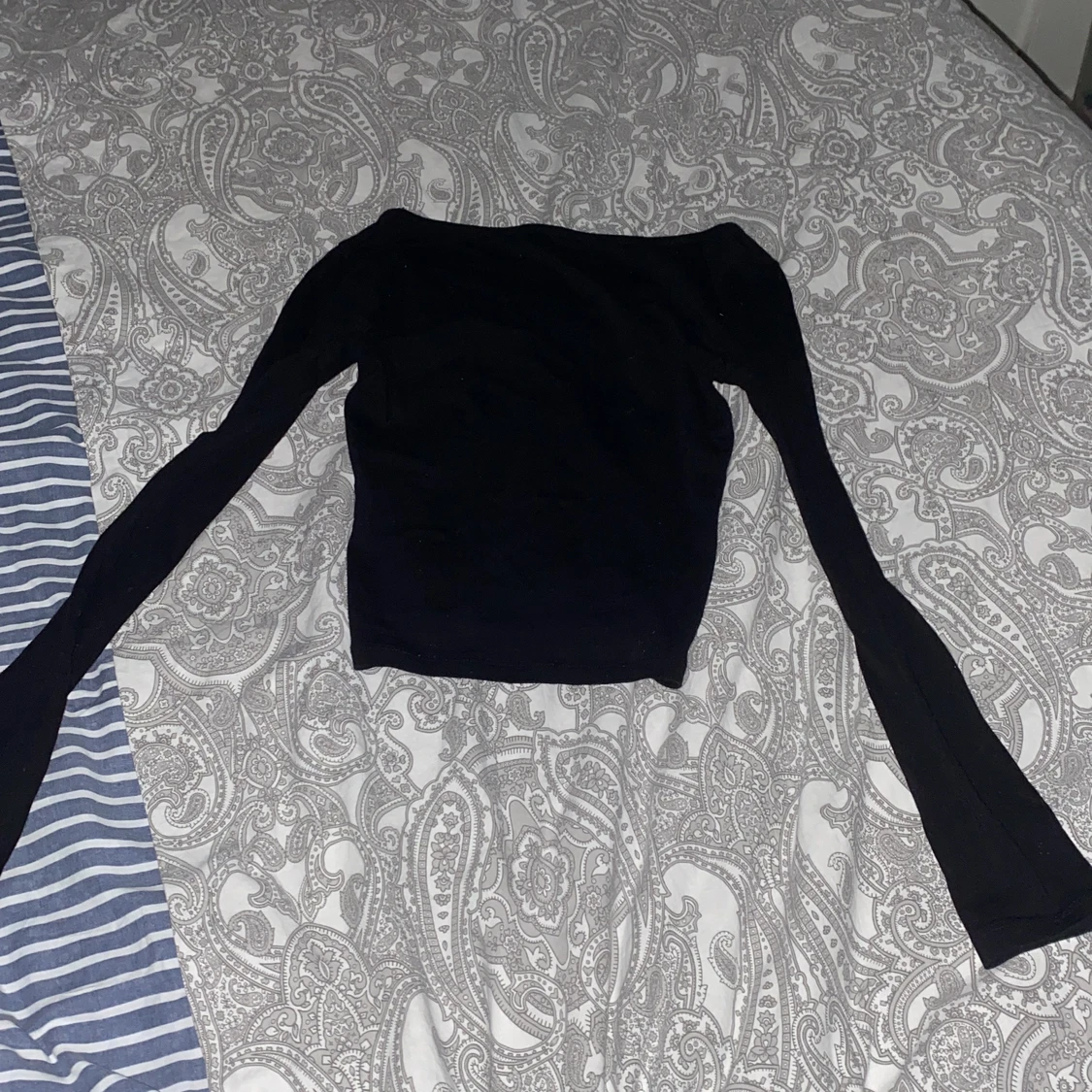 Croppad långärmad - 91