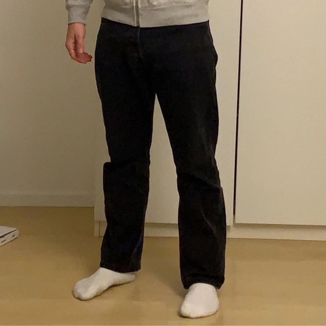 Svarta loose fit jeans