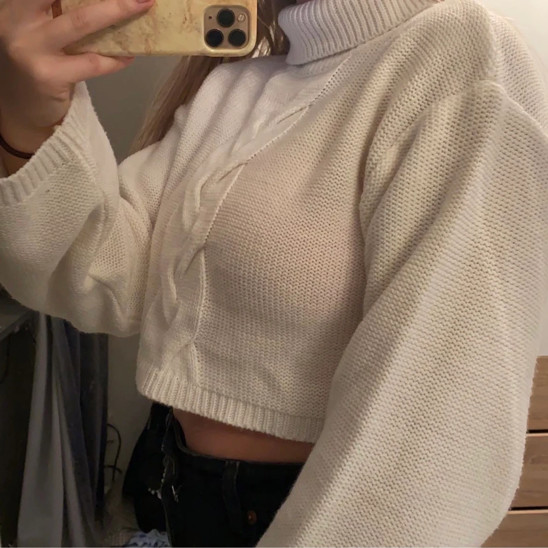 Stickad tröja - 90