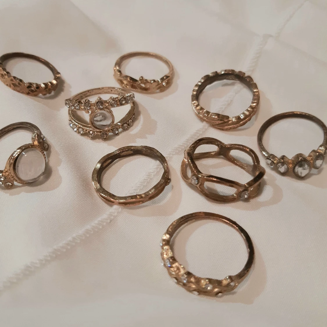 Ringar guld 2 kr styck - 91