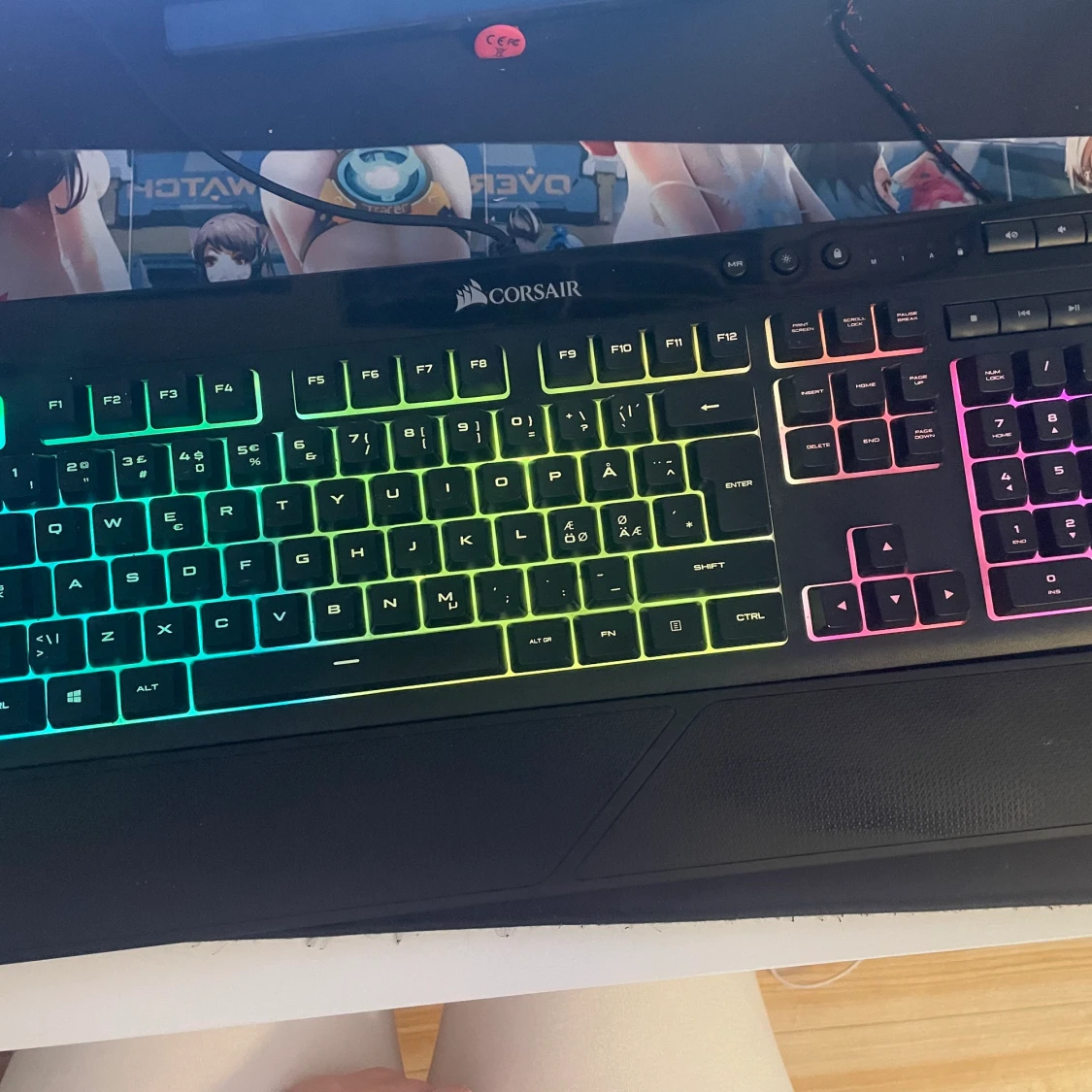 Regnbåge tangentbord Corsair Gaming K55 - 90