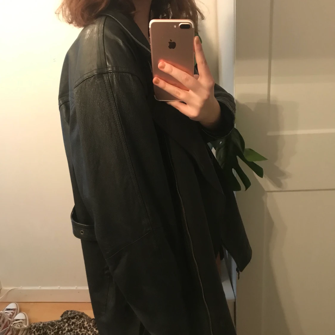 Retro skinnjacka - 91