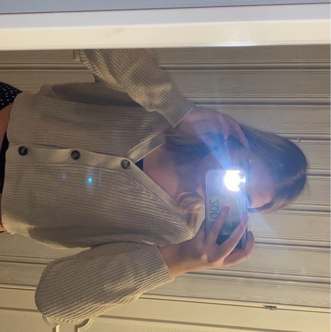 Beige Cardigan  - 90