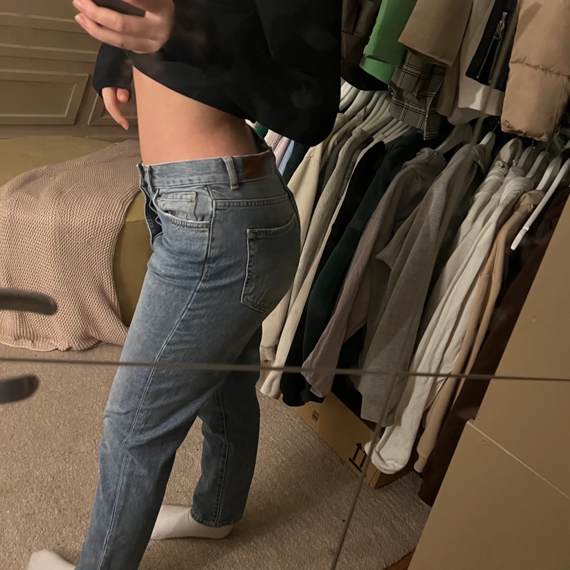 Mid rise jeans  - 90