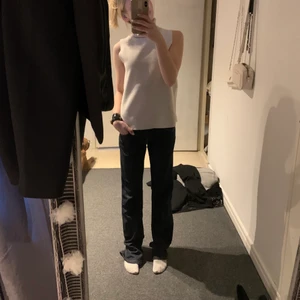 Lågmidjade jeans - Lågmidjade jeans mörkblåa