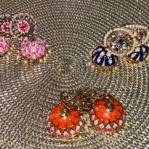 3 beautiful different indian big size jumka earrings.very beautiful 