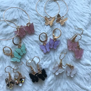 Örhängen  - Fjärilsörhängen som är helt nya och oanvända❤️ 39kr/st + 12kr frakt