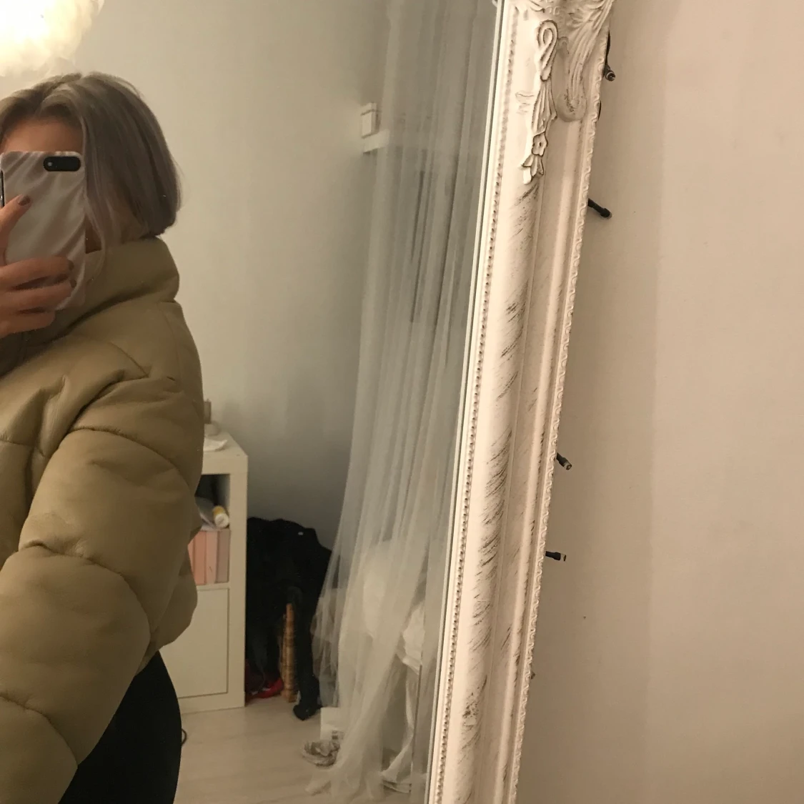 Beige Pufferjacket zara - 90