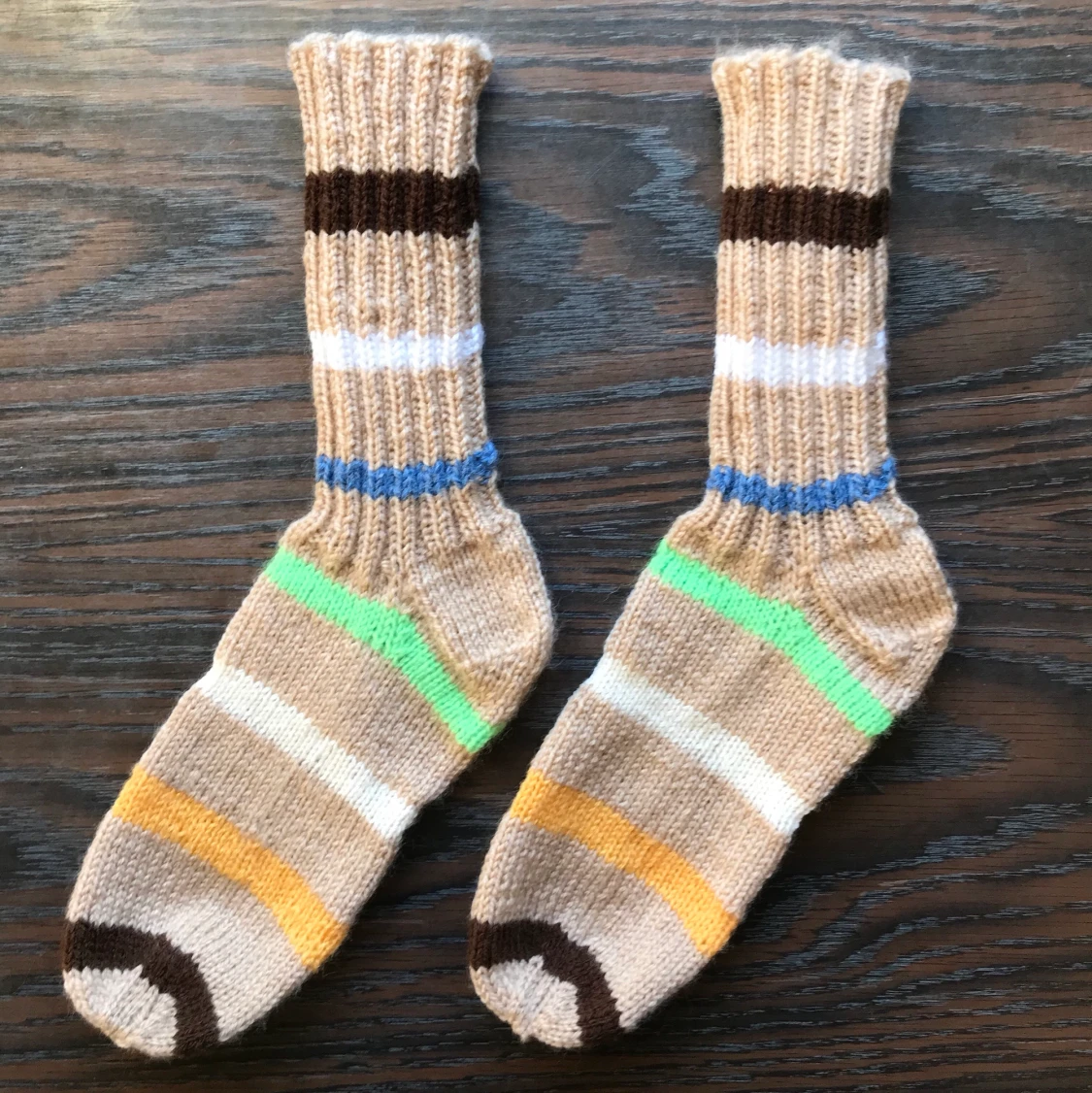 Stickade sockor - 90