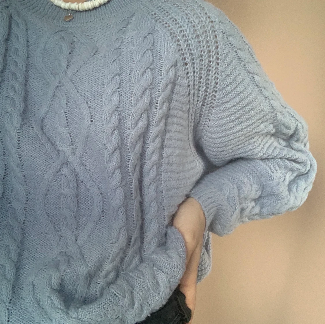Stickad tröja 