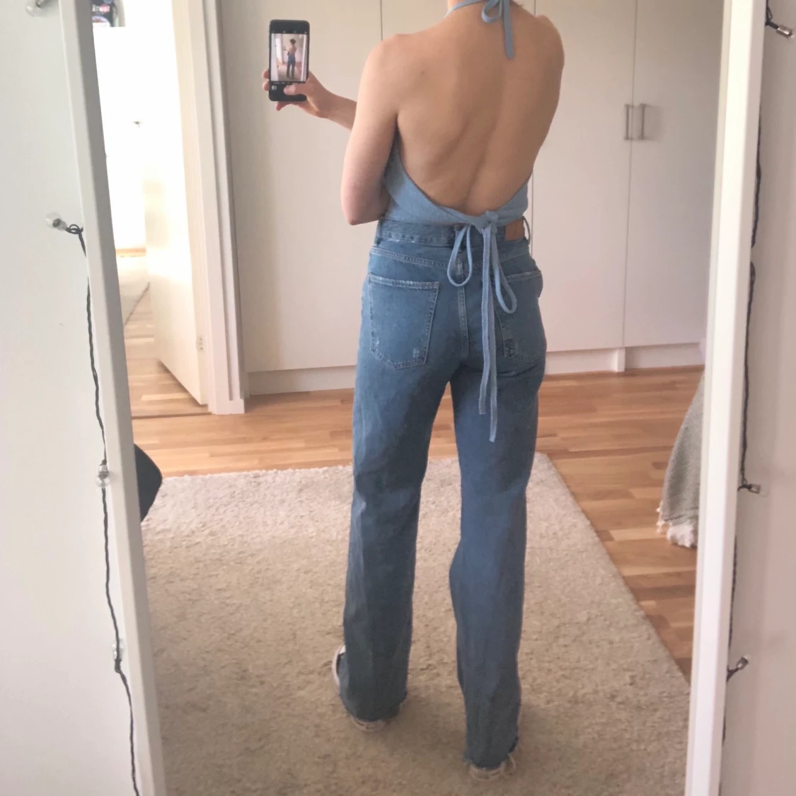 Långa jeans från Mango strl 36 - 90