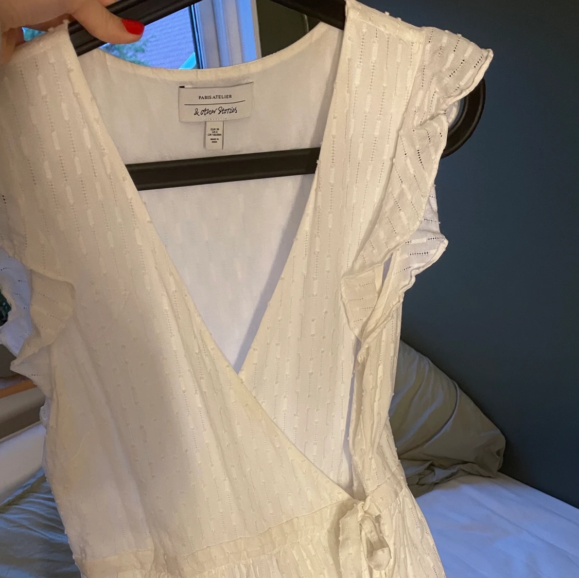 Vit klänning stories  - 90